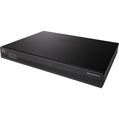 Cisco ISR 4321 Family Integrated Services Router, 2 Ports, 4 Slots, Gigabit Ethernet - ISR4321/K9-RF (Certified Refurbished)