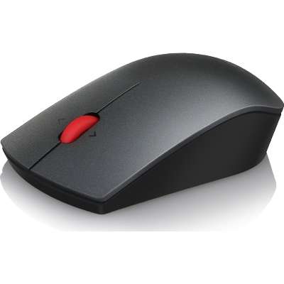 Lenovo Wireless Laser Mouse, 1600 dpi, 4-way Scroll Wheel, 2.4GHz, 5 Buttons, Ambidextrous - 4X30H56886