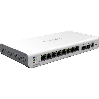 Netgear Insight Managed 8-Port Gigabit Ethernet Switch, PoE Smart Cloud Desktop Switch, GC110P-100NAS