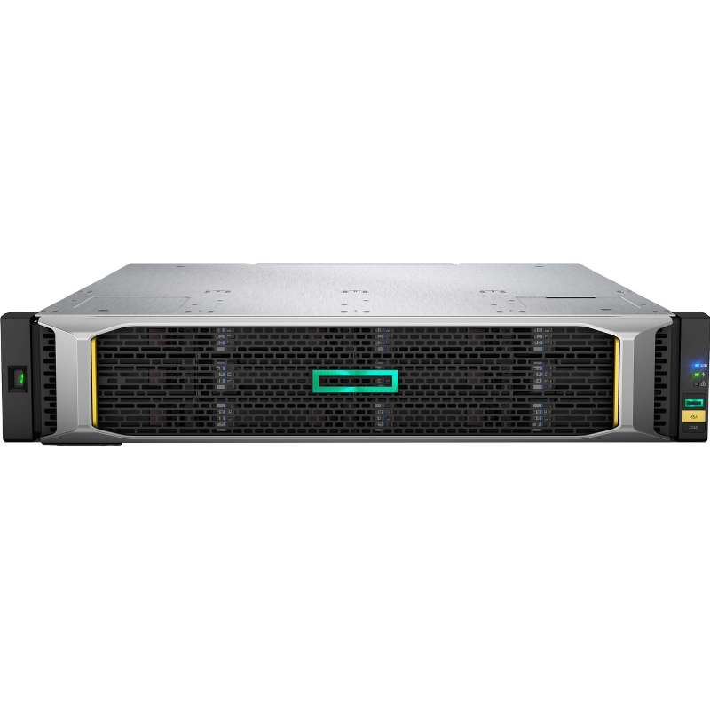 HPE MSA 2052 SAS Dual Controller SFF Storage, 614 TB, 2U, 24 Bays, 12GB SAS 4-ports - Q1J31A