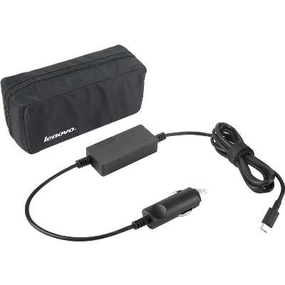 Lenovo 65W USB-C DC Travel Adapter, Outdoor Power Adapter for ThinkPad - 40AK0065WW