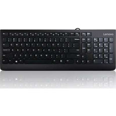 Lenovo 300 USB Keyboard, QWERTY, USB Connectivity, Black - GX30M39655