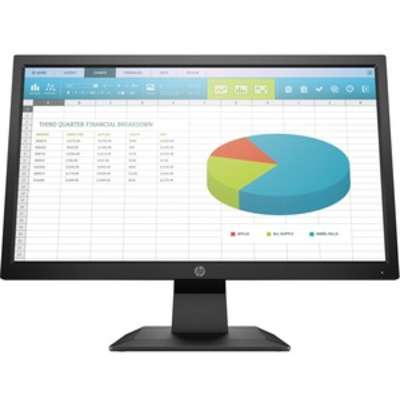 HP ProDisplay P204 19.5" HD+ LED Display, 16:9, 5MS, 10M:1-Contrast, Tilt-adjustment, Black - 5RD65A8#ABA