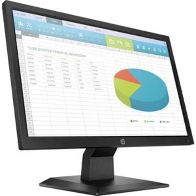 HP ProDisplay P204 19.5" HD+ LED Display, 16:9, 5MS, 10M:1-Contrast, Tilt-adjustment, Black - 5RD65A8#ABA