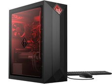 HP OMEN Obelisk 875-0129 Mini Tower Desktop, Intel i7-9700, 3.0GHz, 16GB RAM, 2TB HDD, 256GB SSD, Win10H - 4NN49AA#ABL (Certified Refurbished)