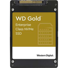 Western Digital Gold 7.68TB Enterprise Class Internal SSD, NVMe PCIe Gen3.1x4 - WDS768T1D0D
