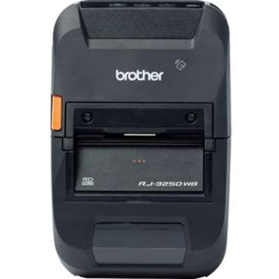 Brother RuggedJet RJ-3250WB-L 3" Mobile Direct Thermal Printer, Mono, Label/Receipt Print - RJ3250WBL