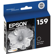 Epson 159 Hi-Gloss 2 Photo Black Ink Cartridge for Stylus Photo R2000 Printer, Standard Yield - T159120
