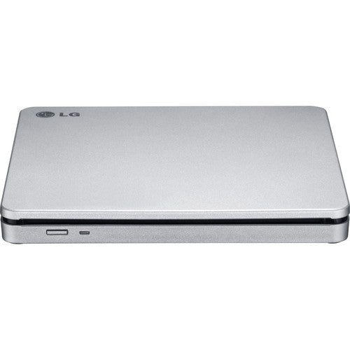 LG 8x External Super Multi Portable DVD Rewriter with M-DISC Support, USB, Silver- GP70NS50