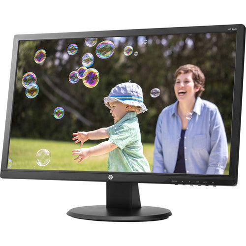 HP 24uh 24" Full HD LED-backlit Monitor, 16:9, 5ms, 10M:1-Contrast- K5A38AA#ABA