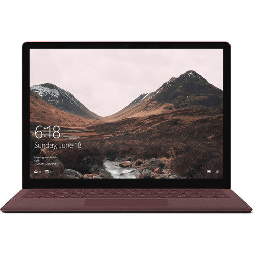 Microsoft Surface 13.5" PixelSense (Touchscreen) Laptop, Intel Core i7-7660U, 2.50Ghz, 16GB RAM, 512GB SSD, Windows 10 S 64-Bit + Office 365 Personal 1-Year, Burgundy - DAM-00041-K