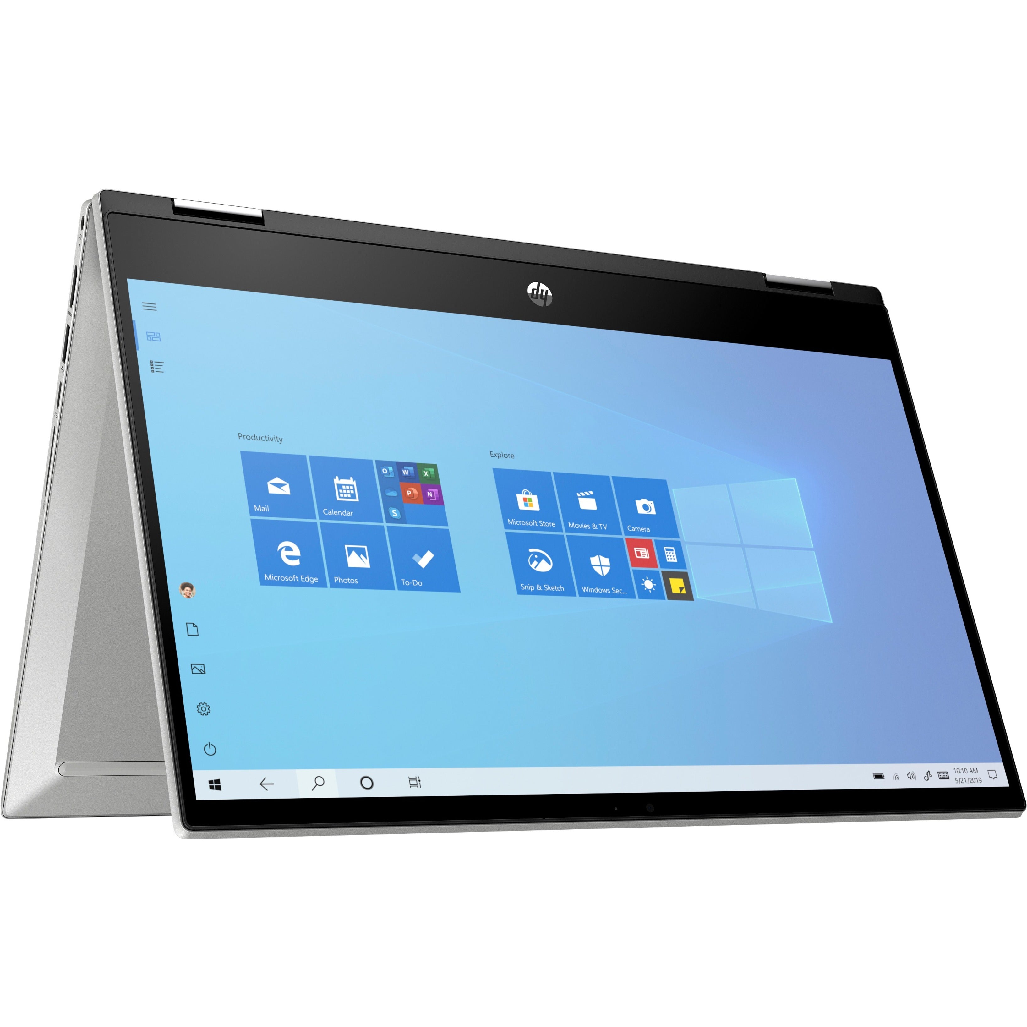 HP Pavilion X360 14-dw1010nr 14" FHD Convertible Notebook, Intel i5-1135G7, 2.40GHz, 12GB RAM, 256GB SSD, Win10H - 320J2UA#ABA