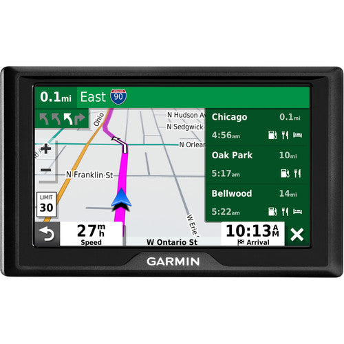 Garmin Drive 52 Automobile Portable GPS Navigator, 5" Touchscreen Color Display, Mountable, Black - 010-02036-07