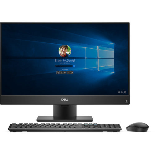 Dell OptiPlex 7470 23.8" Full HD (Touchscreen) All-in-One Computer, Intel Core i5-9500, 3.0 GHz, 8GB RAM, 256GB SSD, Windows 10 Pro 64-bit - 5YJDF