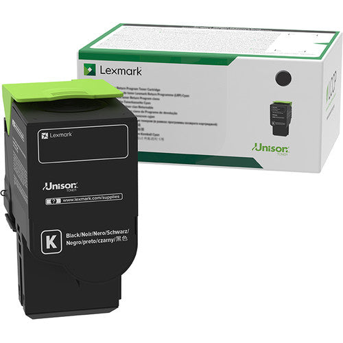 Lexmark Black Extra High Yield Return Program Toner Cartridge, 6000 Pages Yield - C241XK0