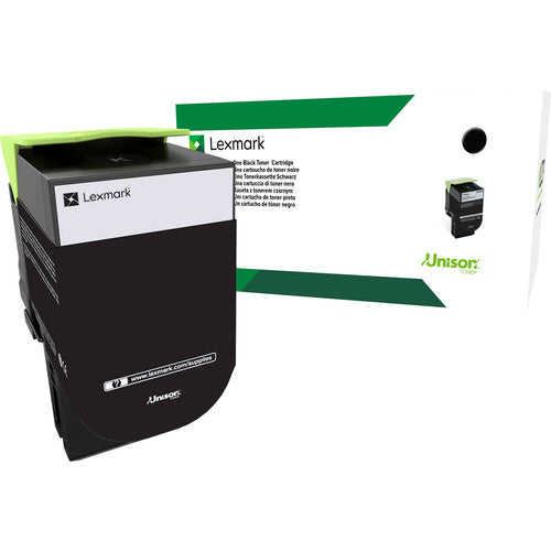 Lexmark Black Extra High Yield Return Program Toner Cartridge, 8000 Pages Yield - 71B1XK0