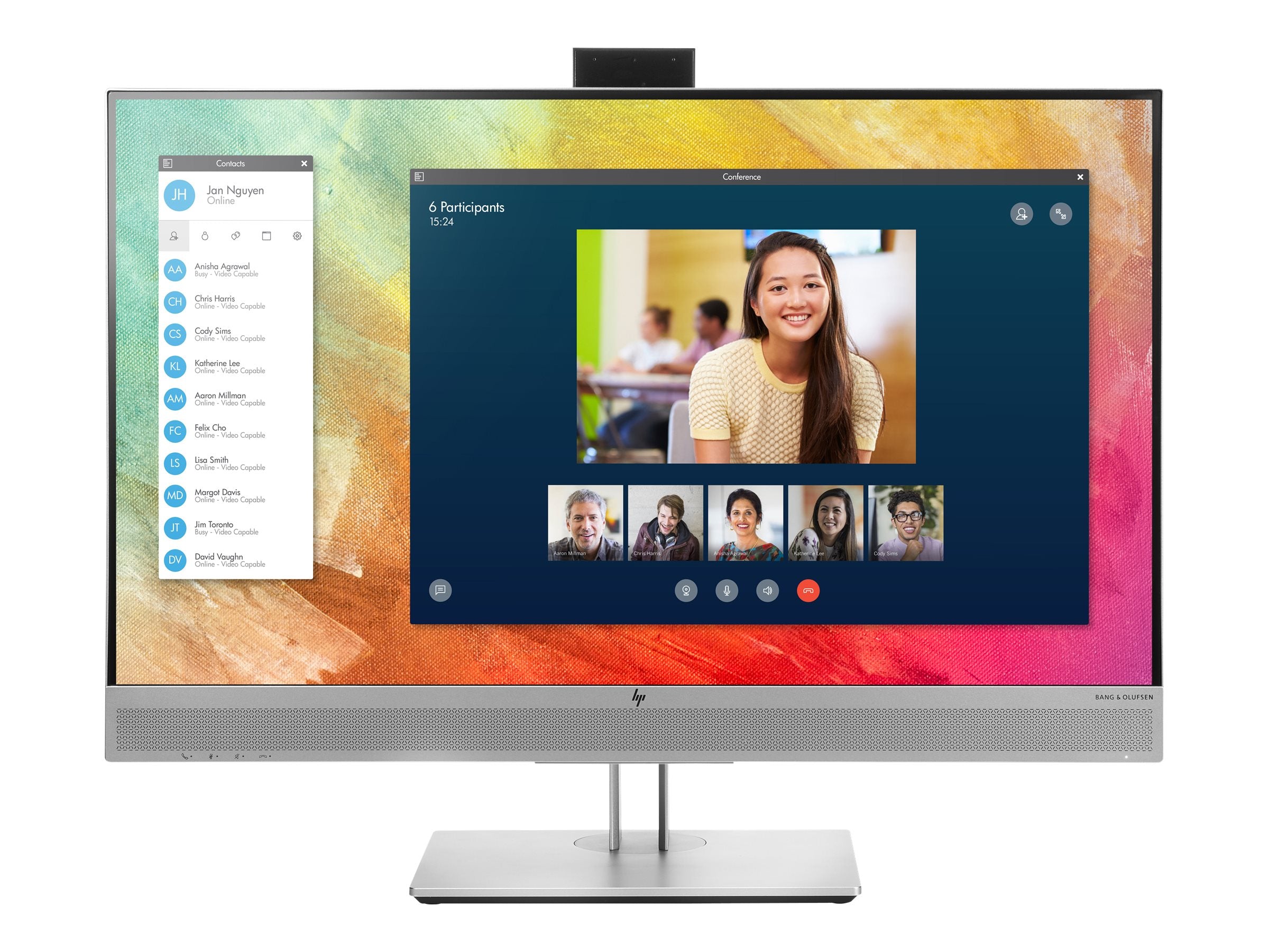 HP EliteDisplay E273m 27" FHD LED Monitor, 16:9, 5MS, 5M:1-Contrast - 1FH51A8#ABA