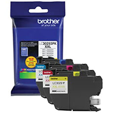 Brother INKvestment Super High-Yield 3-pack Color Ink Cartridges, C/M/Y, 1500 Pages - LC30293PK
