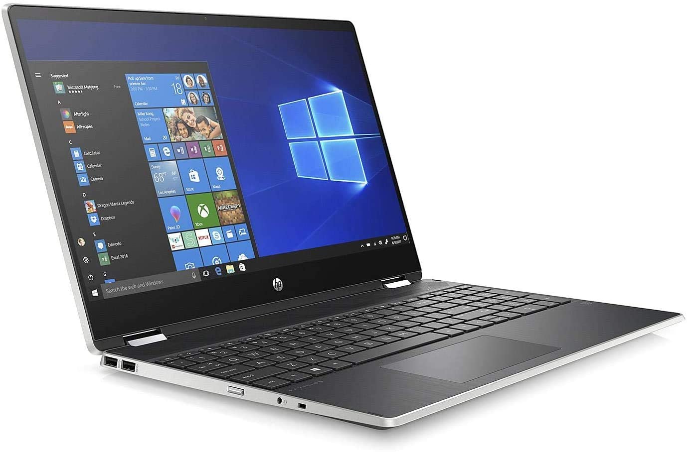 HP Pavilion x360 15-dq100 15.6" FHD Convertible Notebook, Intel i5-10210U, 1.60GHz, 8GB RAM, 16GB Optane, 256GB SSD, Win10H - 2R1J9UW#ABA (Certified Refurbished)