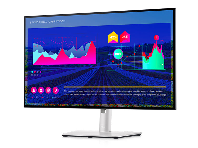 Dell UltraSharp 27" QHD LED Monitor, 5ms, 16:9, 1000:1-Contrast - DELL-U2722D