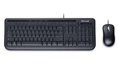 Microsoft Wired Desktop 600 Keyboard and Mouse Set for Business, USB - 3J2-00001