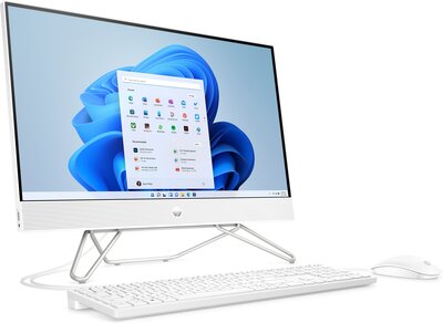 HP 24-cb0011 23.8" FHD All-in-One PC, Intel Celeron J4025 , 2.0GHz, 4GB RAM, 256GB SSD, Win11H - 577H4AA#ABA