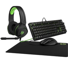 HP Pavilion Gaming Bundle, Keyboard 500 + OMEN Mouse 400 + Gaming Mouse Pad 300 + Gaming Headset 400 - 4VC46AA#ABA