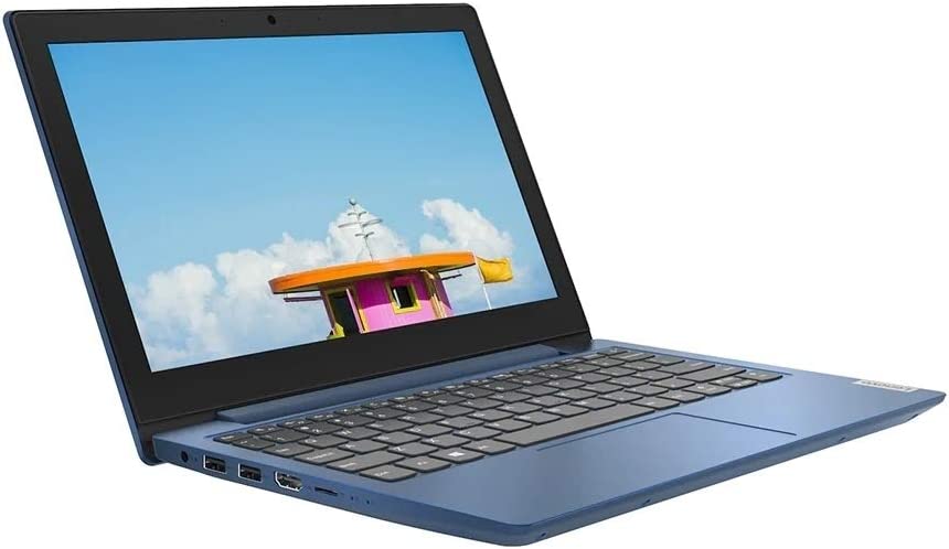 Lenovo IdeaPad 1 11IGL05 11.6" HD Notebook, Intel Celeron N4020, 1.10GHz, 4GB RAM, 64GB eMMC, W10H-S - 81VT0007US (Refurbished)