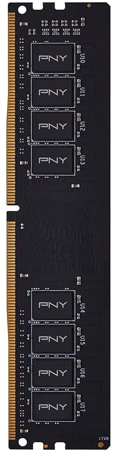 PNY Performance 8GB DDR4-3200 Non-ECC DIMM RAM, 288-pin Memory Module - MD8GSD43200-TB