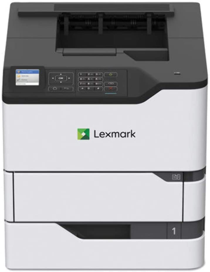 Lexmark MS825dn Monochrome Laser Printer, 70ppm, Ethernet, USB, Duplex - 50G0300