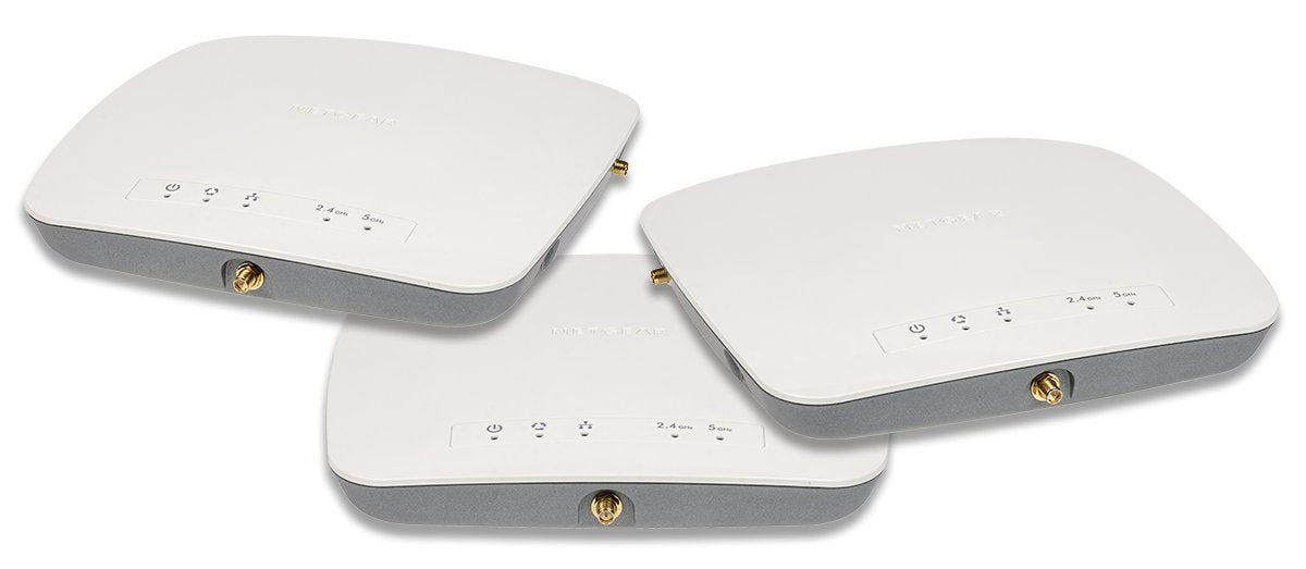 Netgear ProSafe Business 3 x 3 Wireless Access Point, 1 x RJ-45 Port, MIMO, 1.66 Gbit/s Speed,WAC730B03-100NAS