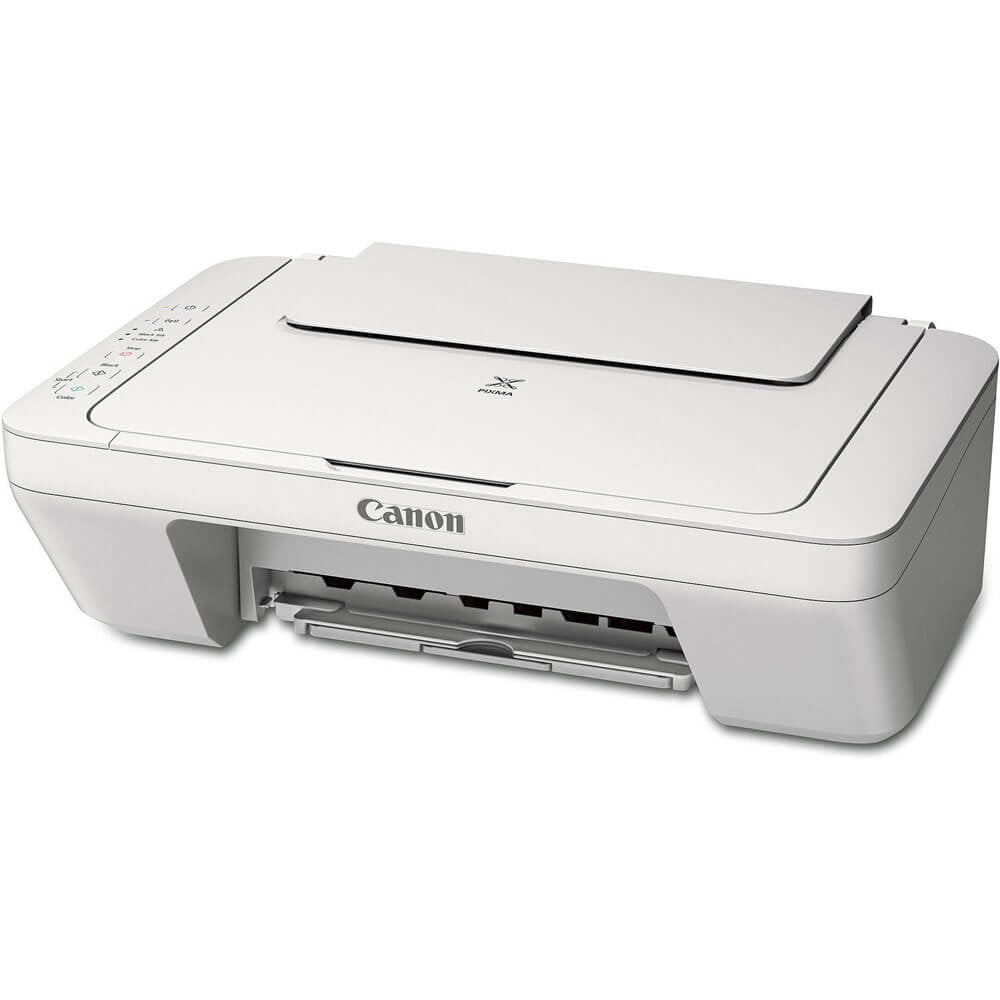 Canon PIXMA MG2522 Inkjet All-In-One Printer, Color Printer, USB Connectivity, White - 0727C042AA