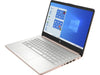 HP 14-dq0070nr 14" HD Notebook, Intel Celeron N4020, 1.10GHz, 4GB RAM, 64GB eMMC, Win10HS - 47X82UA#ABA