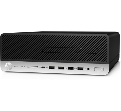 HP ProDesk 600 G3 SFF Desktop PC, Intel i5-7500, 3.40GHz, 8GB RAM, 256GB SSD, Win10P - 051791298701 (Refurbished)