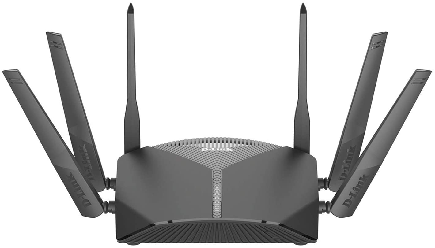 D-Link EXO AC3000 High Power Wi-Fi Tri Band Gigabit Router, 6xAntenna, 2xUSB, 4xLAN - DIR-3040-US