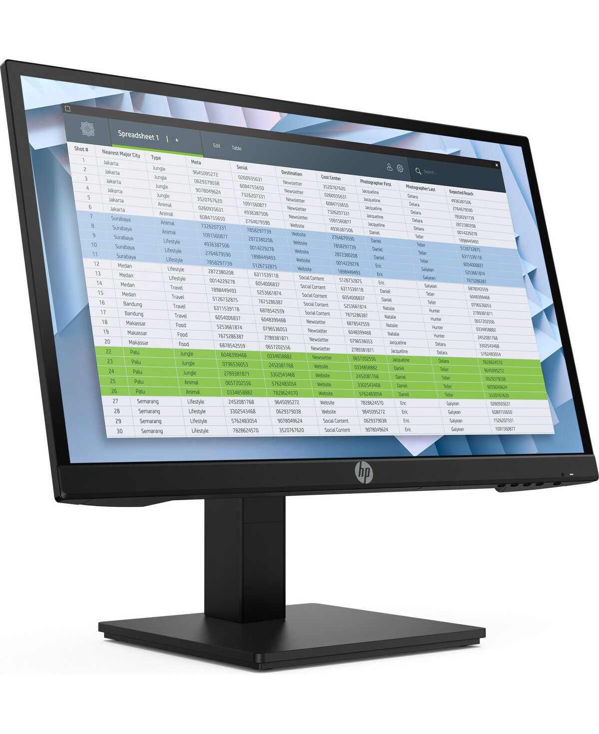 HP P22h G4 21.5" FHD LCD Monitor, 16:9, 5MS, 8M:1-Contrast - 9UJ12A8#ABA (Certified Refurbished)