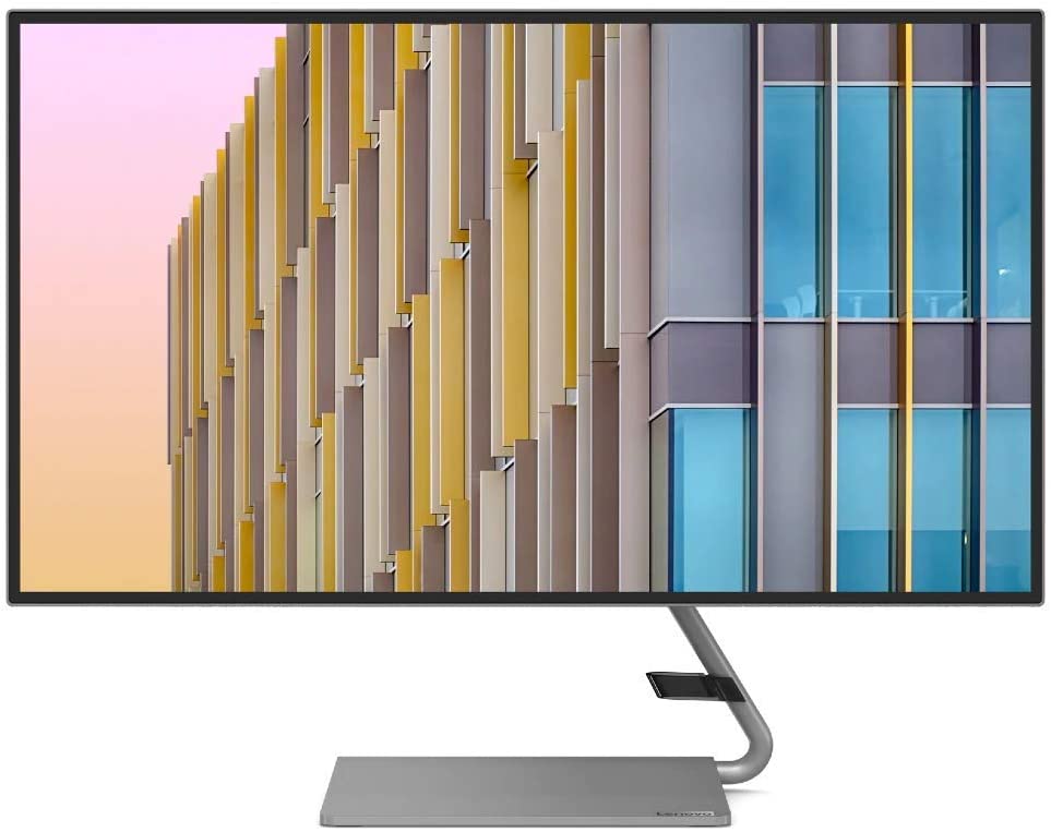 Lenovo Q27h-10 27" QHD LED Monitor, 16:9, 4ms, 3M:1-Contrast - 66A7GCC2US (Refurbished)