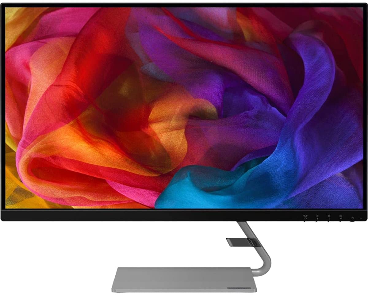 Lenovo Q27q-1L 27" QHD WLED Monitor, 16:9, 4ms, 1000:1-Contrast - 66C1GCC3US