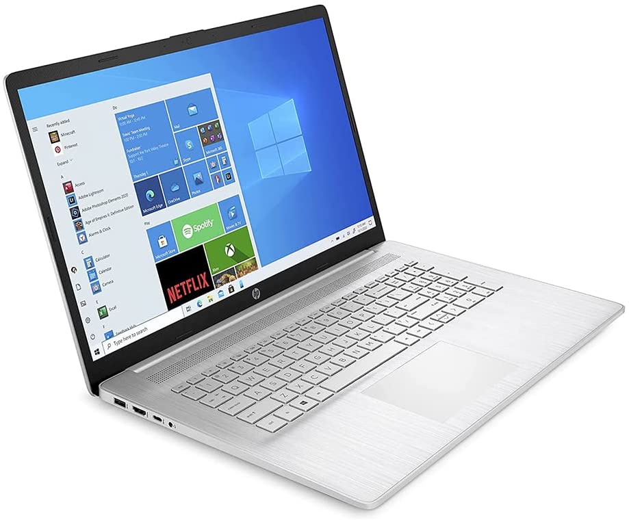 HP 17z-cp000 17.3" HD+ Notebook, AMD Athlon Gold 3150U, 2.40GHz, 8GB RAM, 128GB SSD, W10H - 612K1U8#ABA (Certified Refurbished)