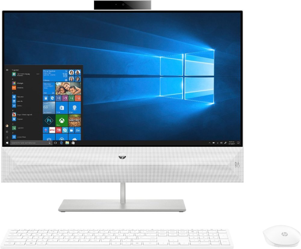 HP Pavilion 24-xa0024 23.8" FHD Touch All-in-One PC, Intel i5-8400T, 1.70GHz,12GB RAM, 256GB SSD, Win 10 Home 4NM47AA#ABA (Certified Refurbished)