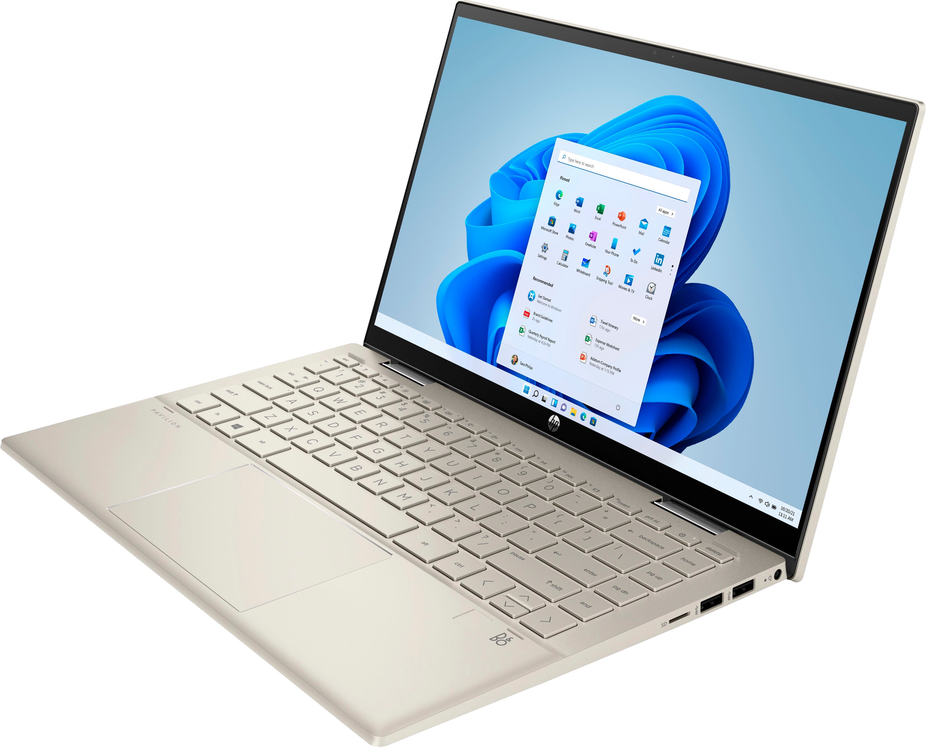 HP Pavilion x360 14m-dy0033dx 14" FHD Convertible Notebook, Intel i5-1135G7, 2.40GHz, 8GB RAM, 512GB SSD, Win10H- 341K7UA#ABA (Certified Refurbished)