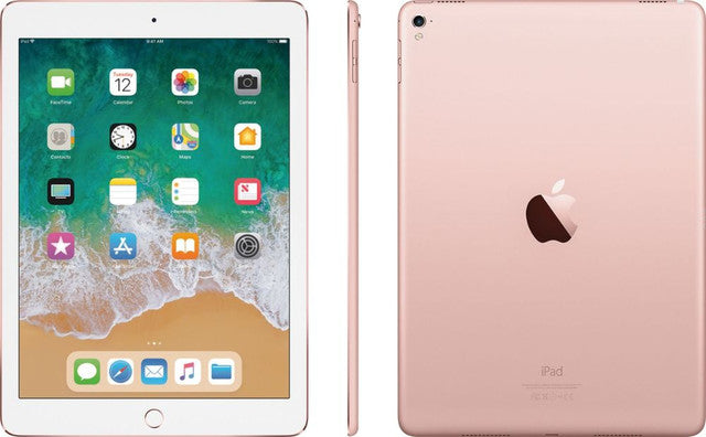 Apple 9.7" iPad Pro (1st Gen), Apple A9X, 128GB Storage, Rose Gold, (WiFi Only) - 4M192AM/A (Certified Refurbished)