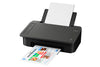 Canon PIXMA TS302 Wireless Inkjet Printer, Color Printer, USB & WiFi Connectivity, Black - 2321C002
