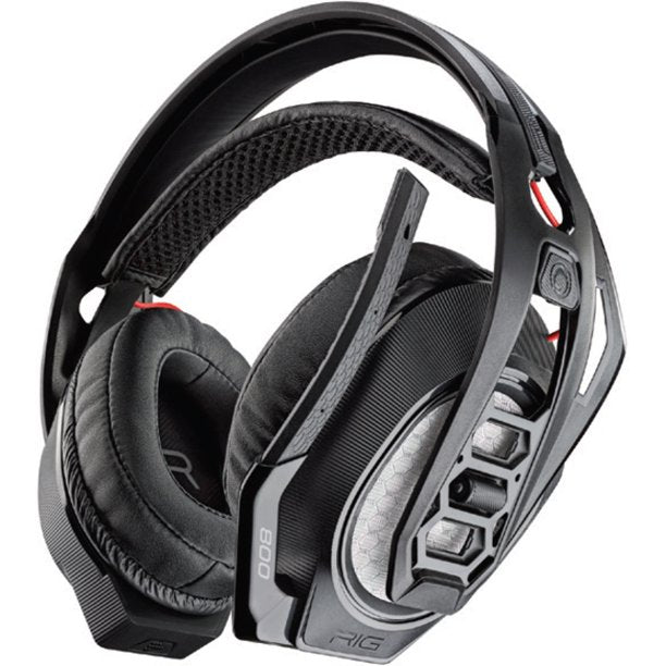 Plantronics RIG 800 HS Wireless Gaming Headset for PS4, 10m Range, Black - 210058-01 (Refurbished)