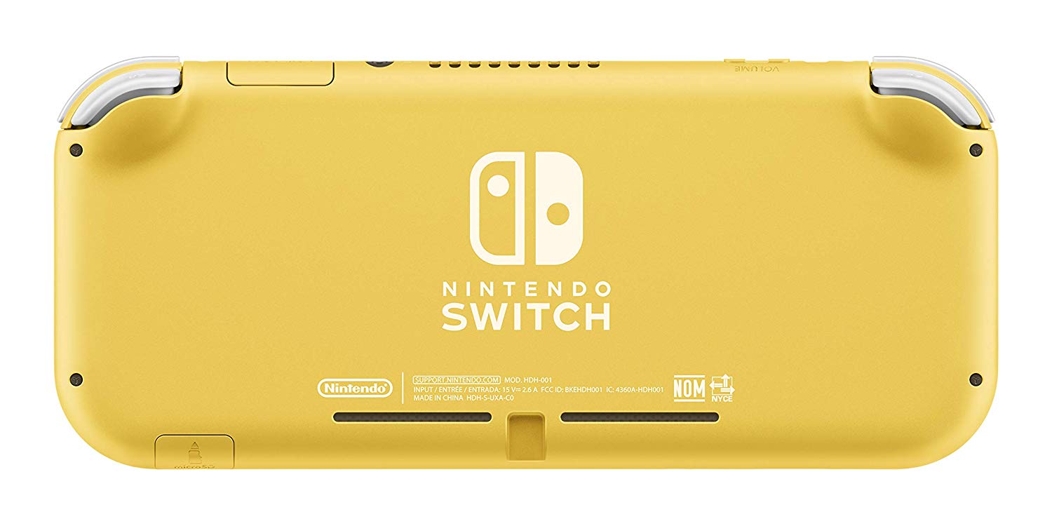 Nintendo Switch Lite 32GB Gaming Console, Yellow Built-in Controllers, D-pad, 5.5" (1280x720) Touchscreen, WiFi - HDHSYAZAA