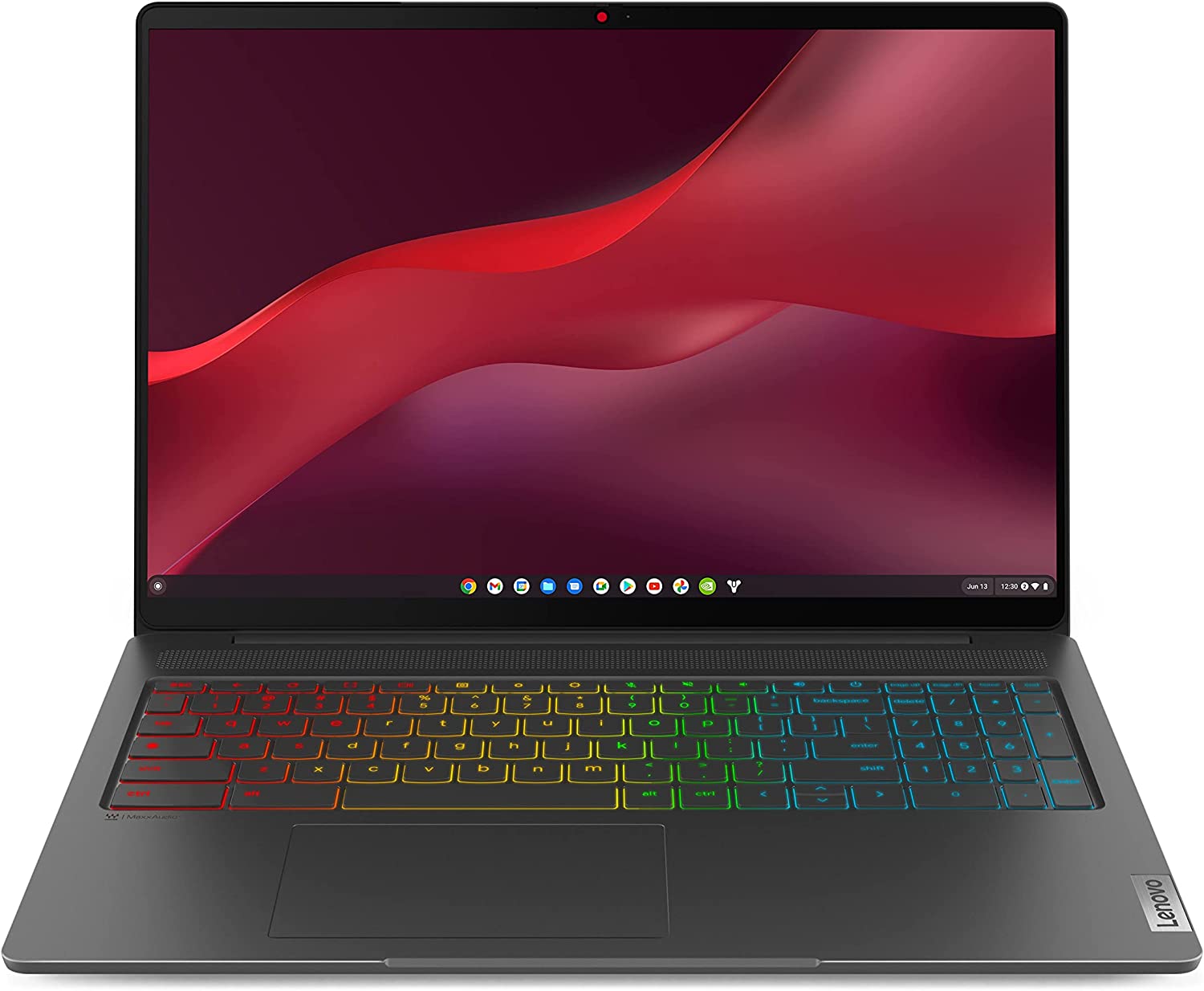 Lenovo IdeaPad 5 16IAU7 16" 2.5K Gaming Chromebook, Intel i5-1235U, 1.30GHz, 8GB RAM, 256GB SSD, Chrome OS - 82V8000CUX