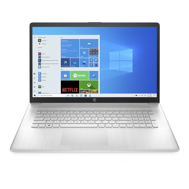 HP 17-cp0010nr 17.3" HD+ Notebook, AMD Athlon 3050U, 2.30GHz, 4GB RAM, 256GB SSD, Win10S - 316R4UA#ABA