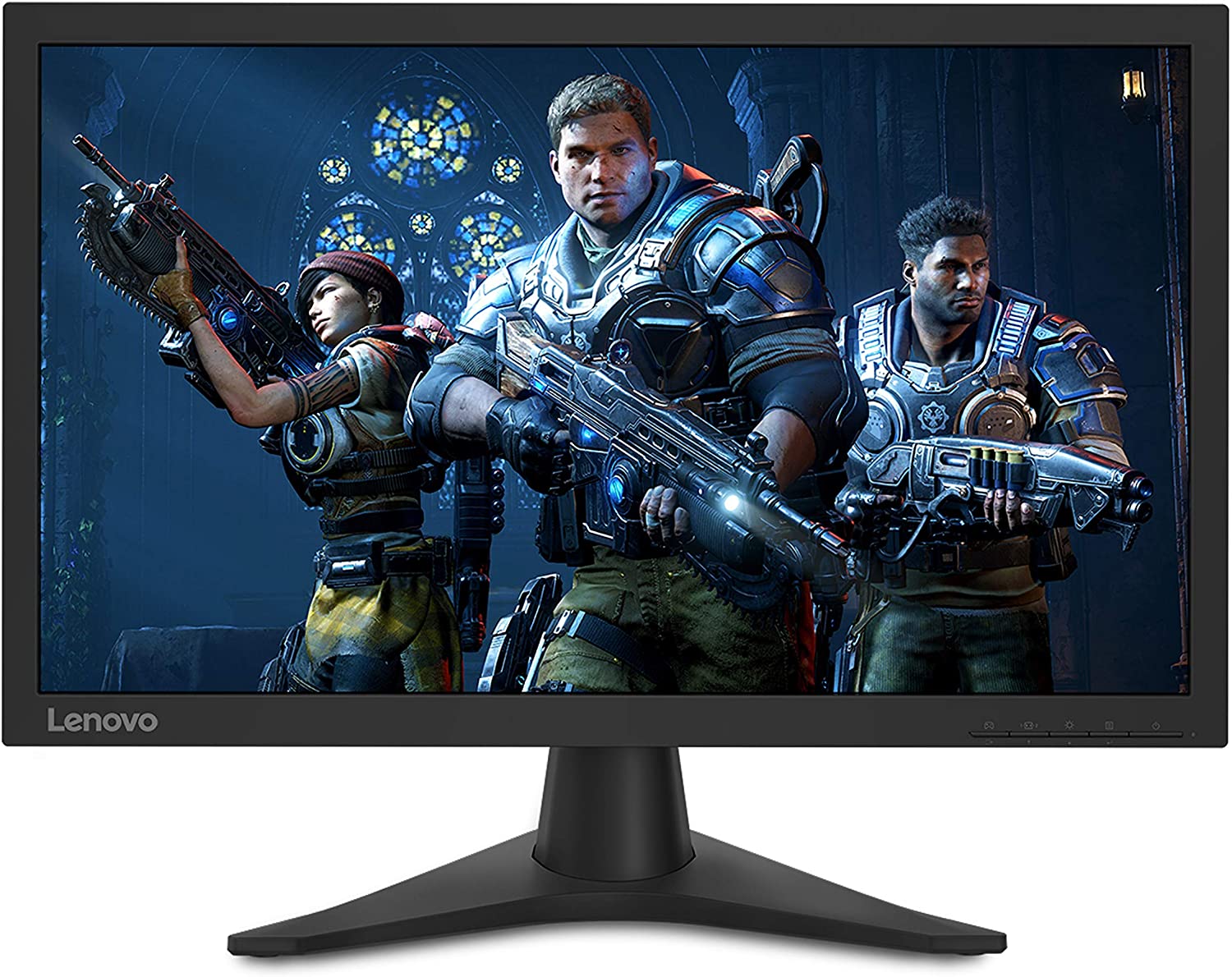 Lenovo G24-10 23.6" FHD Gaming Monitor, 1ms, 16:9, 1000:1-Contrast - 65FDGCC2US