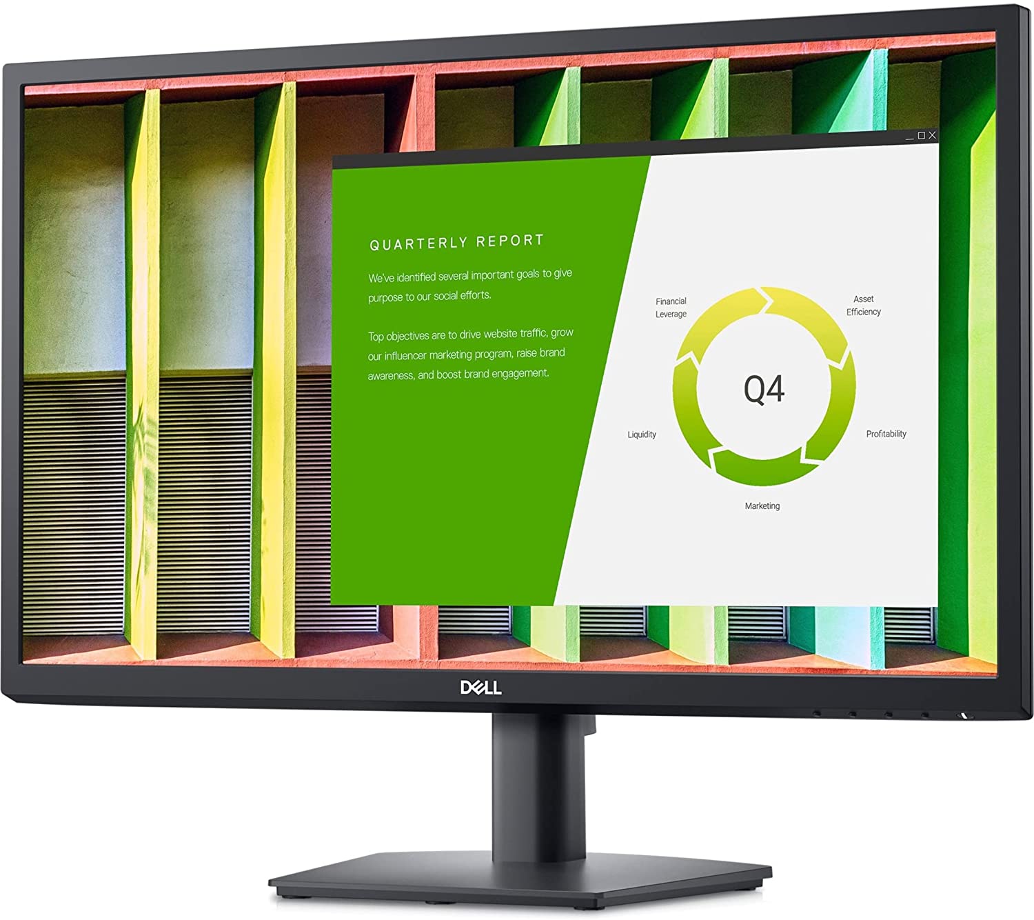 Dell E2422H 23.8" FHD LED LCD Monitor, 8ms, 16:9, 1000:1-Contrast - DELL-E2422H (Refurbished)