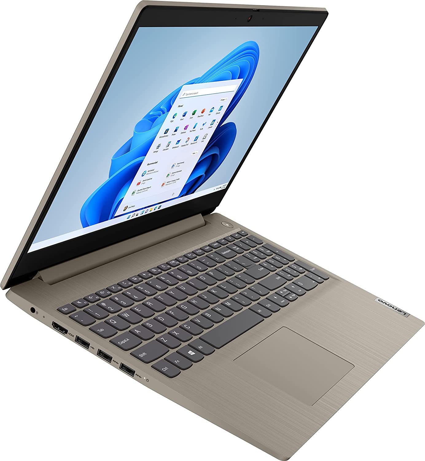 Lenovo IdeaPad 3 15ITL05 15.6" HD Notebook, Intel i3-1115G4, 3.0GHz, 8GB RAM, 256GB SSD, Win10HS - 81X800ECUS